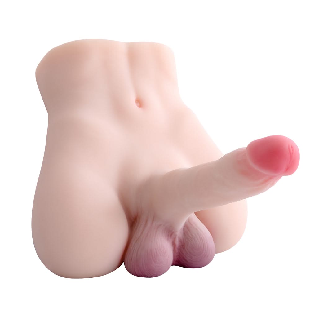 Bob.F-Male Sex Doll with Flexible Dildo, 6.83LB Realistic Sex Dolls for Female Masturbation