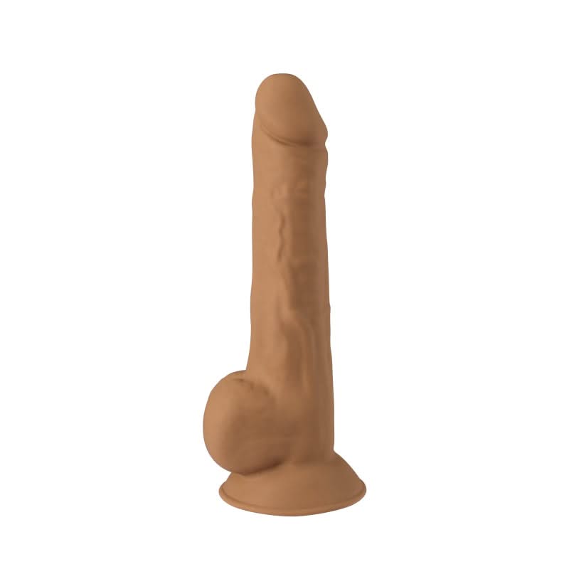 POC 7" Dildo - Deep Caramel